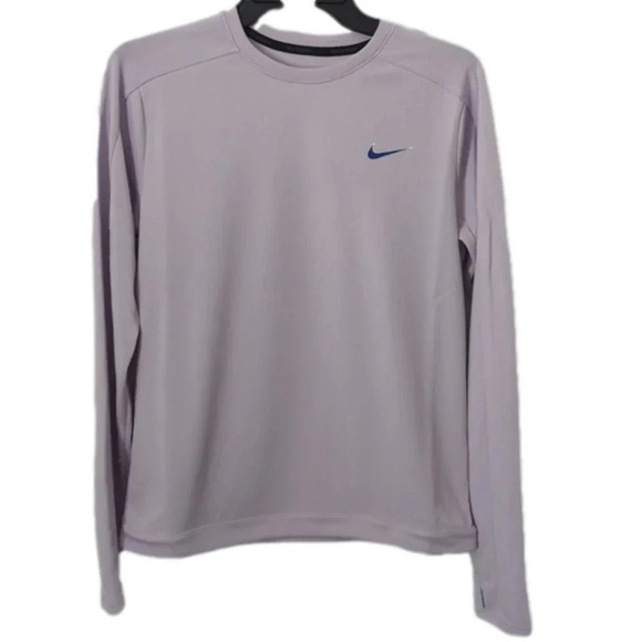 WOMEN'S Nike Dri-fit Swoosh Run Mid-Layer Top - Picture 1 of 9